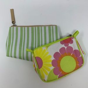 Estée Lauder and Clinique Small Cosmetic Makeup Pill Zippered Bags Never Used